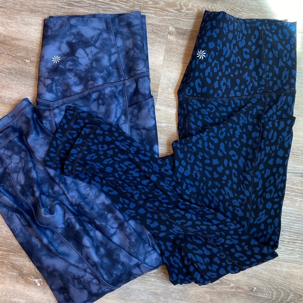 Athleta Salutation Stash 7/8 Legging Set